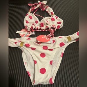 Sofia by ViX swimwear 2-piece set *reversible top - size medium